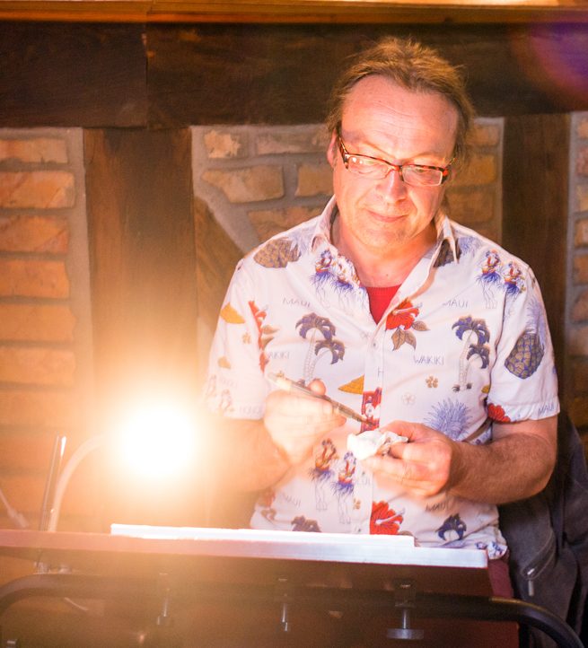 Karikatur Zeichner Mike Bauer, Schnellzeichnung im Großformat für Kongresse und Messen Karikatur Zeichnung, Schnellzeichner Mike Bauer